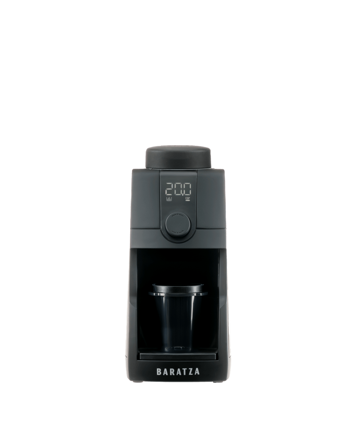 Baratza Encore ESP Pro front view with single dose hopper
