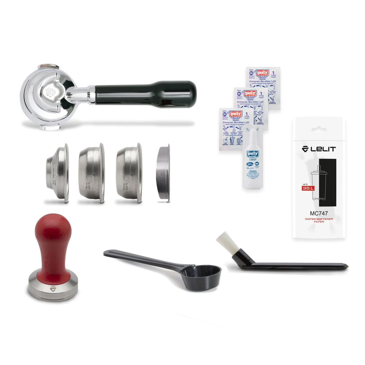 Lelit MaraX Stainless Steel, what's in the box