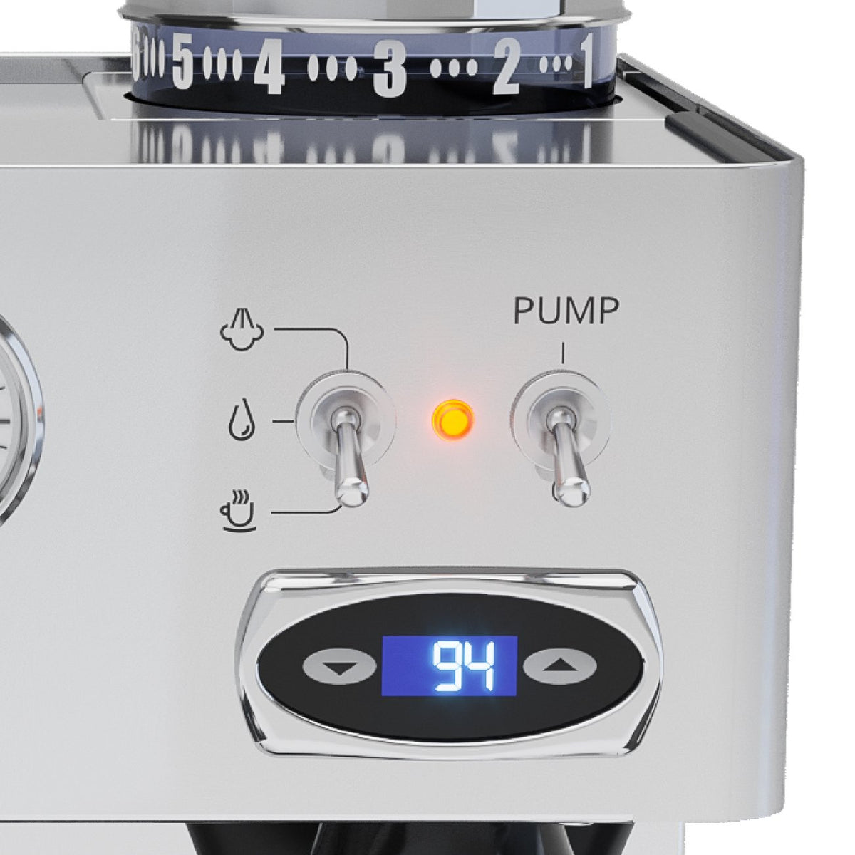 Lelit Anita PID temperature display