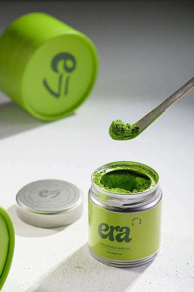 Era Dark Bamboo Chashaku — Matcha Spoon