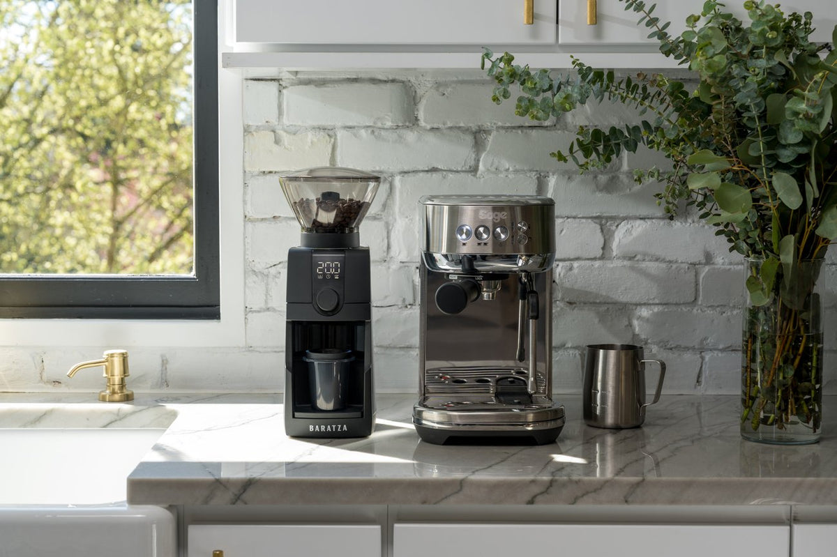 Baratza Encore ESP Pro grinding for espresso