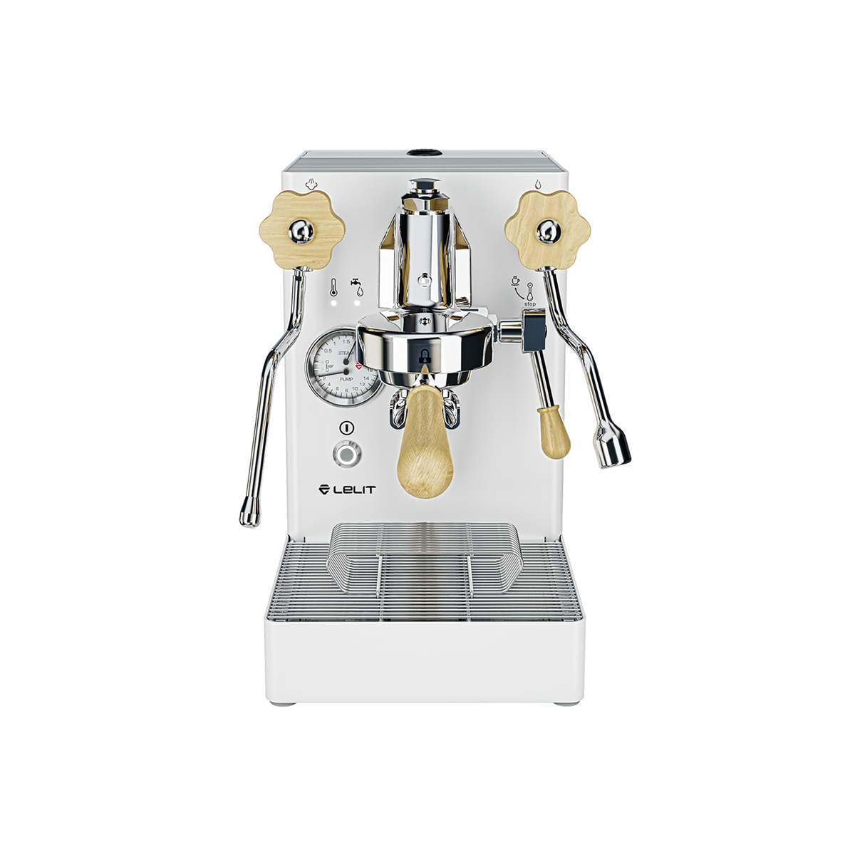 Lelit MaraX Espresso Machine in White