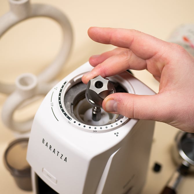 Baratza Encore ESP Coffee Grinder detail