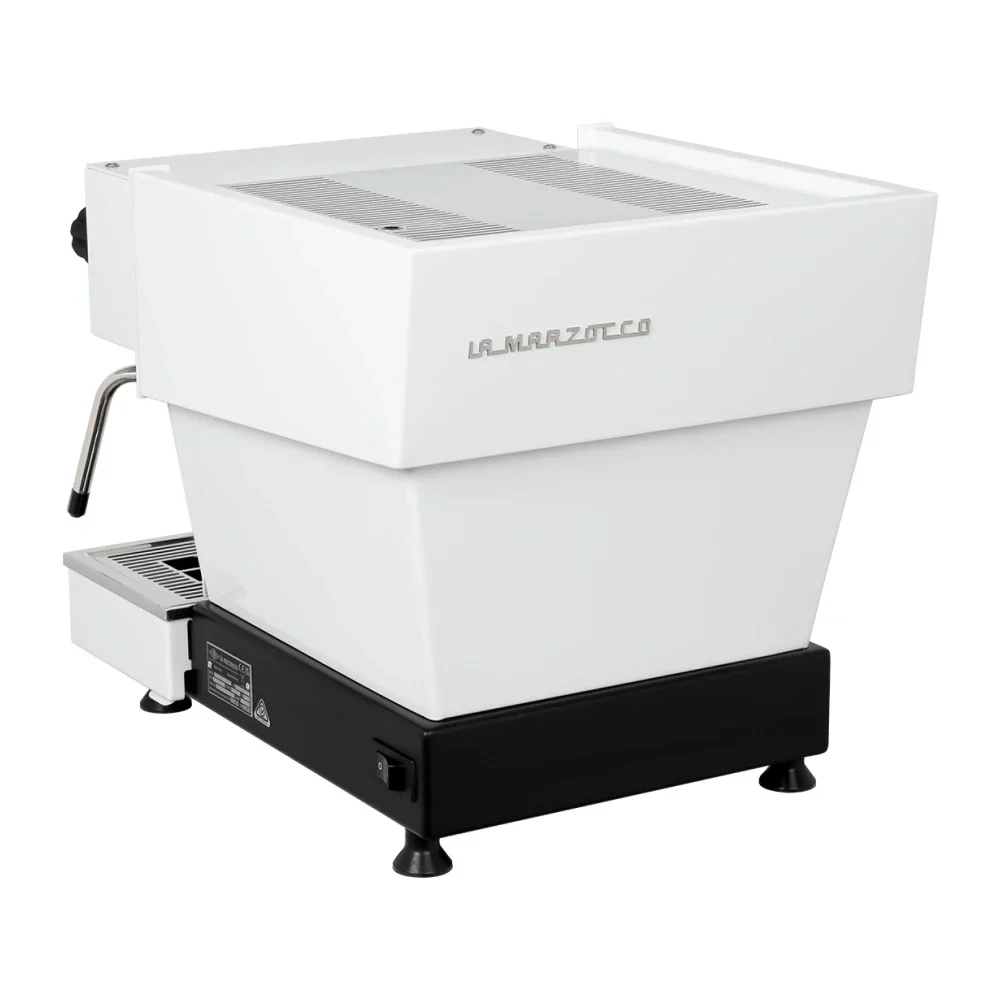 La Marzocco Linea Mini R white - angled view