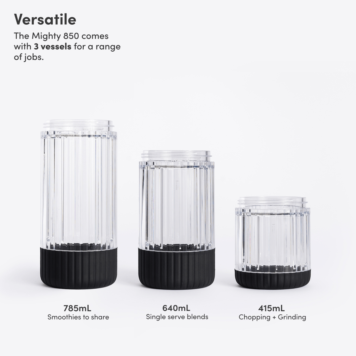 Beast Mighty 850 Plus vessel with drinking lid