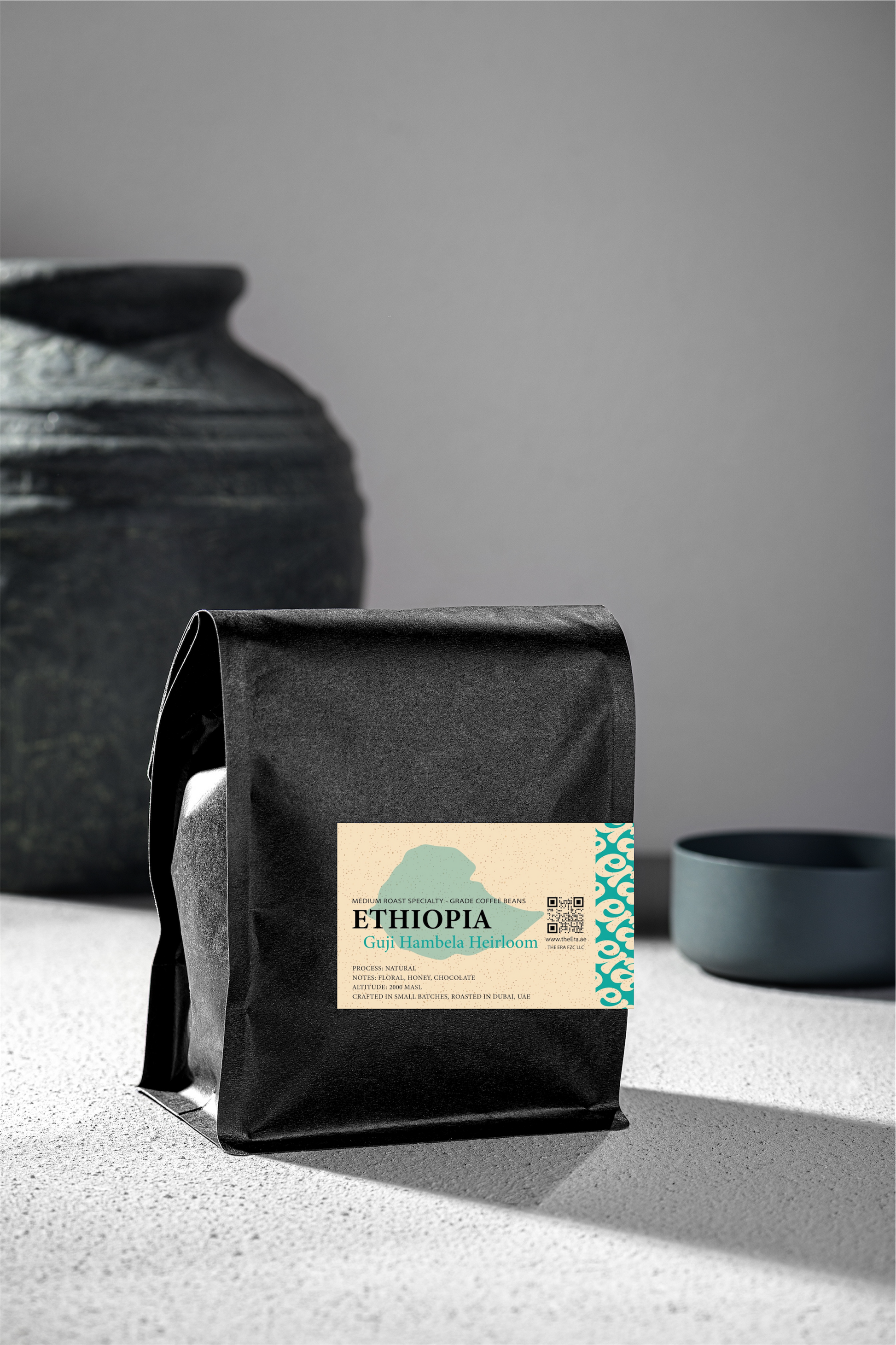 Ethiopia Guji Hambela Heirloom specialty coffee whole beans - The Era Store
