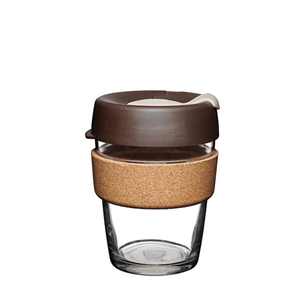 KeepCup Brew Cork almond - side view