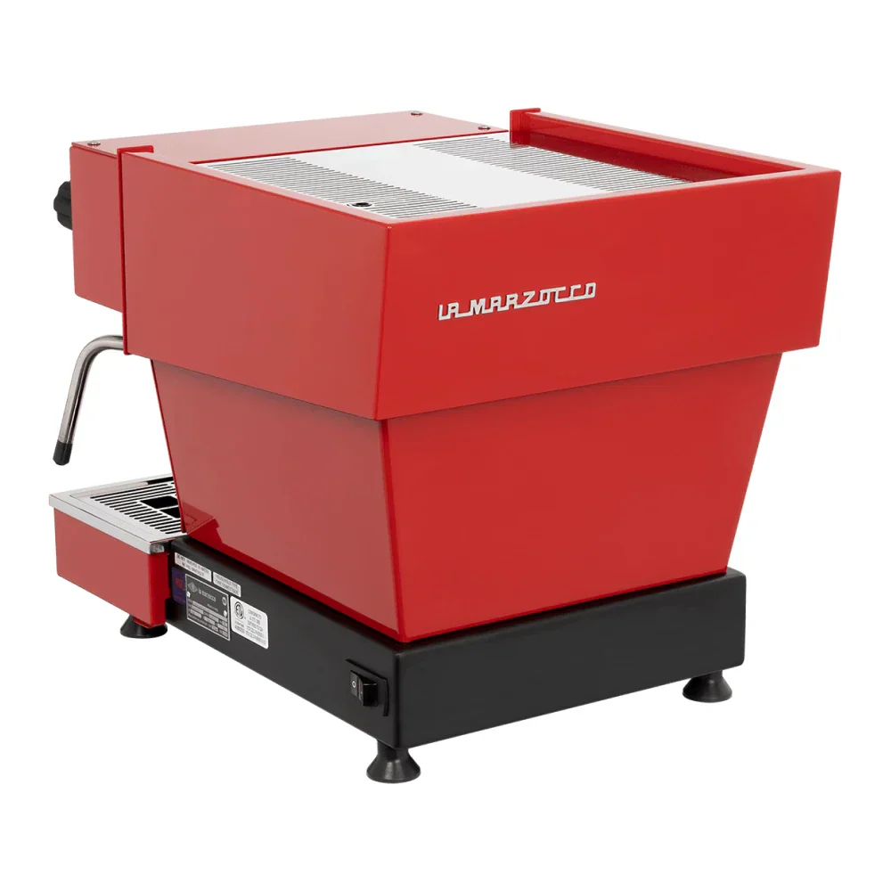 La Marzocco Linea Mini R Red - angled view