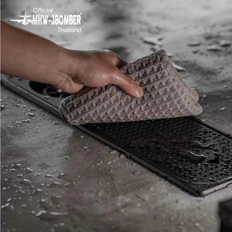 MHW-3BOMBER barista towel - Dark Grey