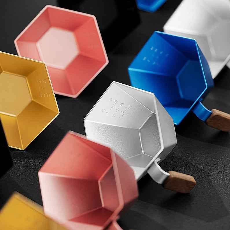 MHW-3BOMBER Prism measuring cups in multiple colours
