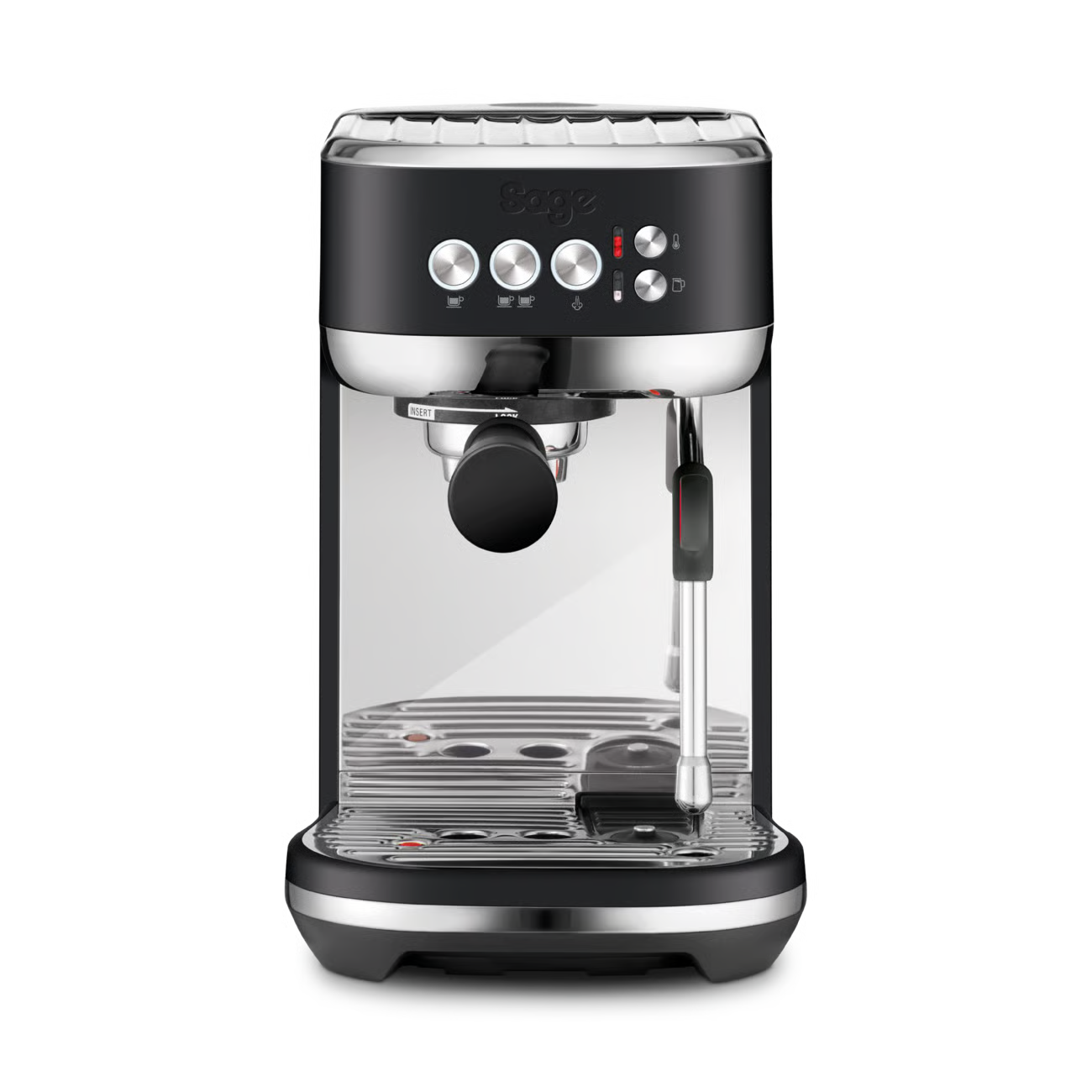 Sage Bambino Plus espresso machine - Black Truffle