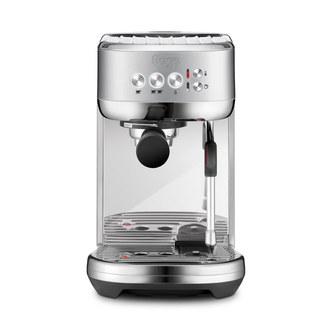 Sage Bambino Plus espresso machine - Brushed Stainless Steel