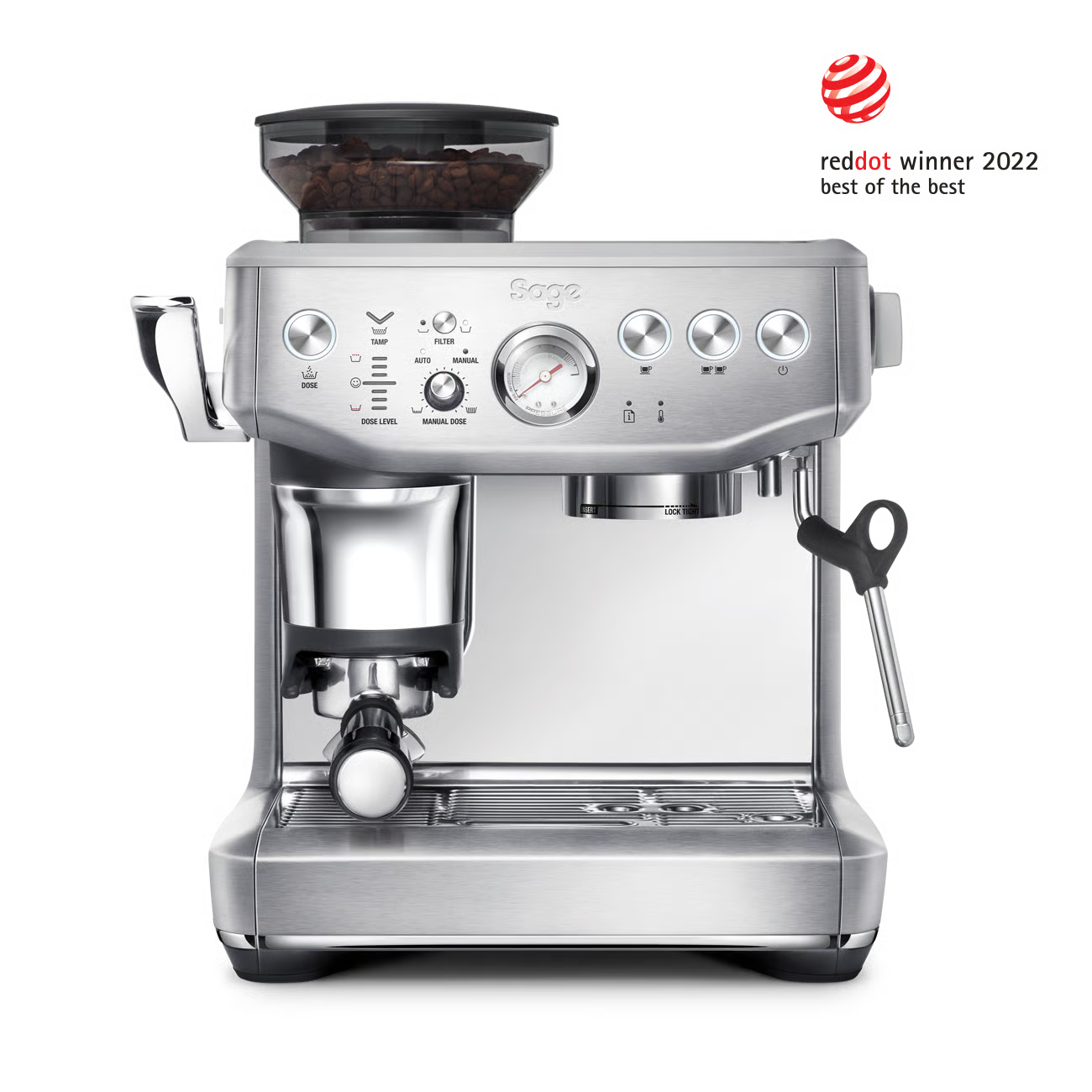 Sage Barista Express Impress - Red Dot Design Award winner