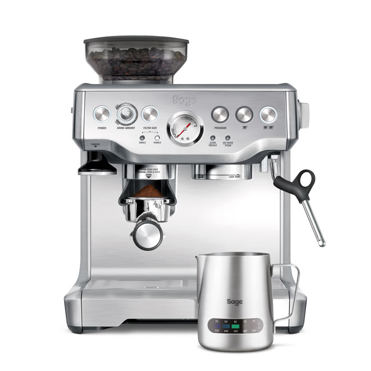 Sage Barista Express espresso machine - Brushed Stainless Steel