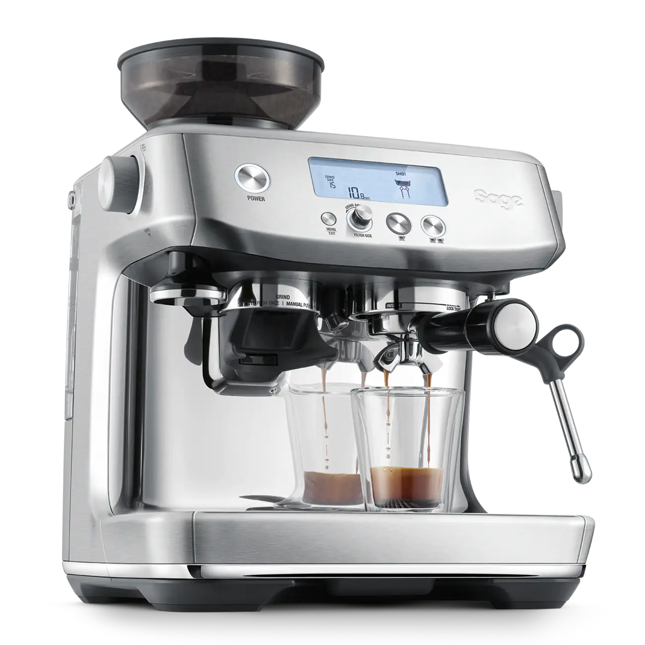 Sage Barista Pro - integrated conical burr grinder