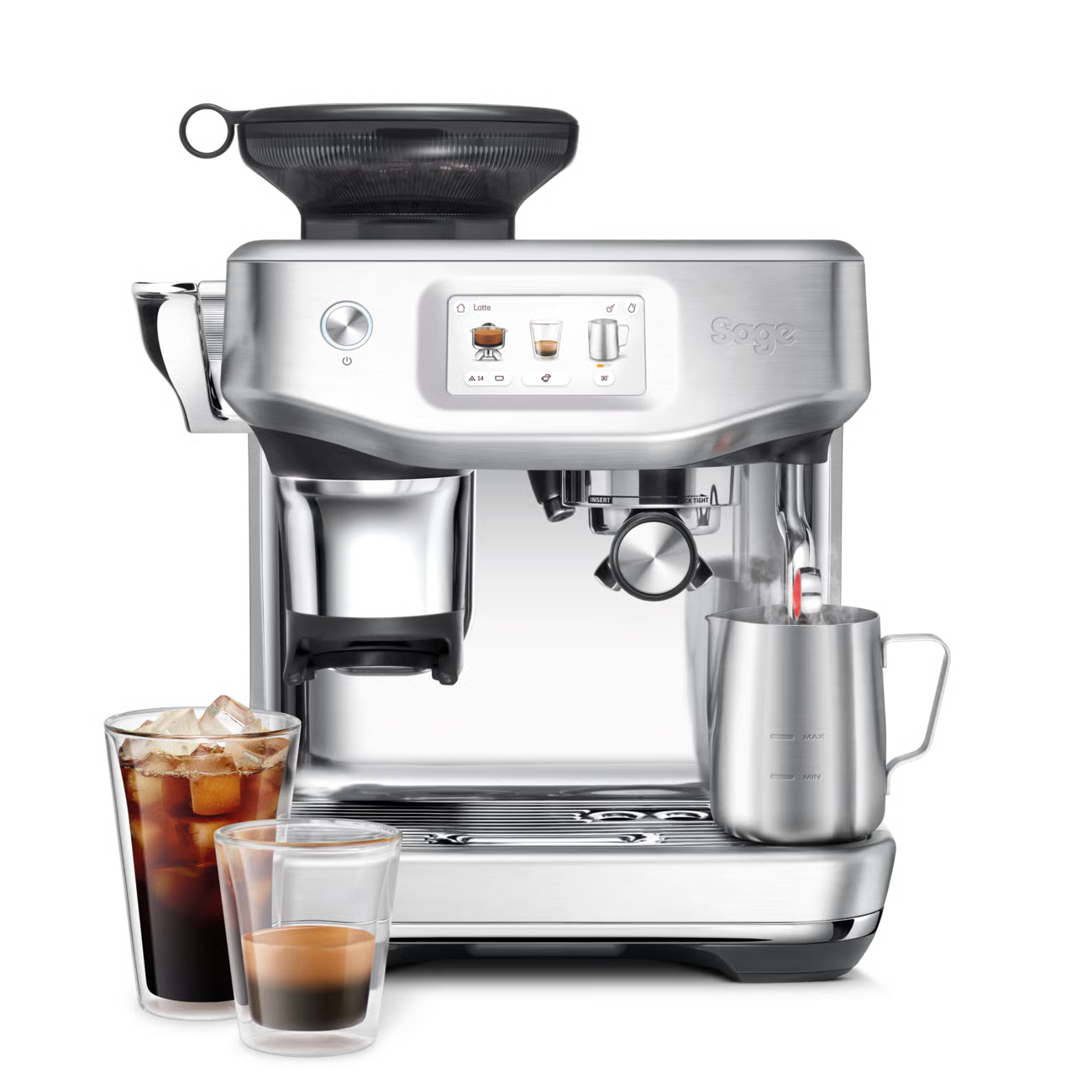 Sage Barista Touch Impress with Cold Extraction - Brushed Stainless Steel
