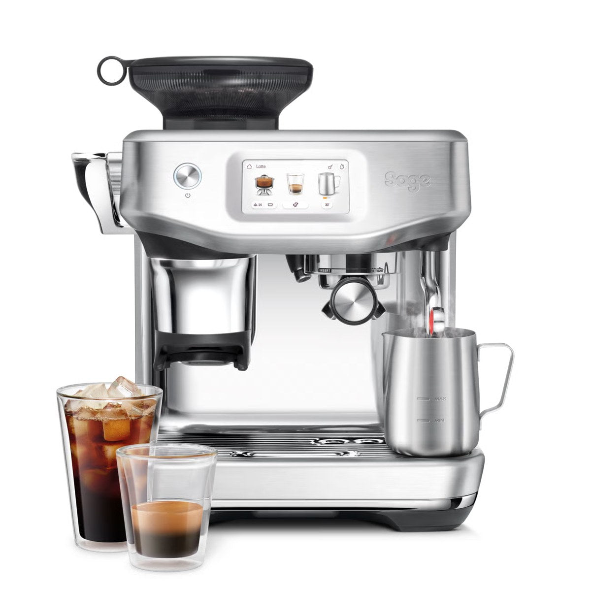 Sage Barista Touch Impress with Cold Extraction - Brushed Stainless Steel