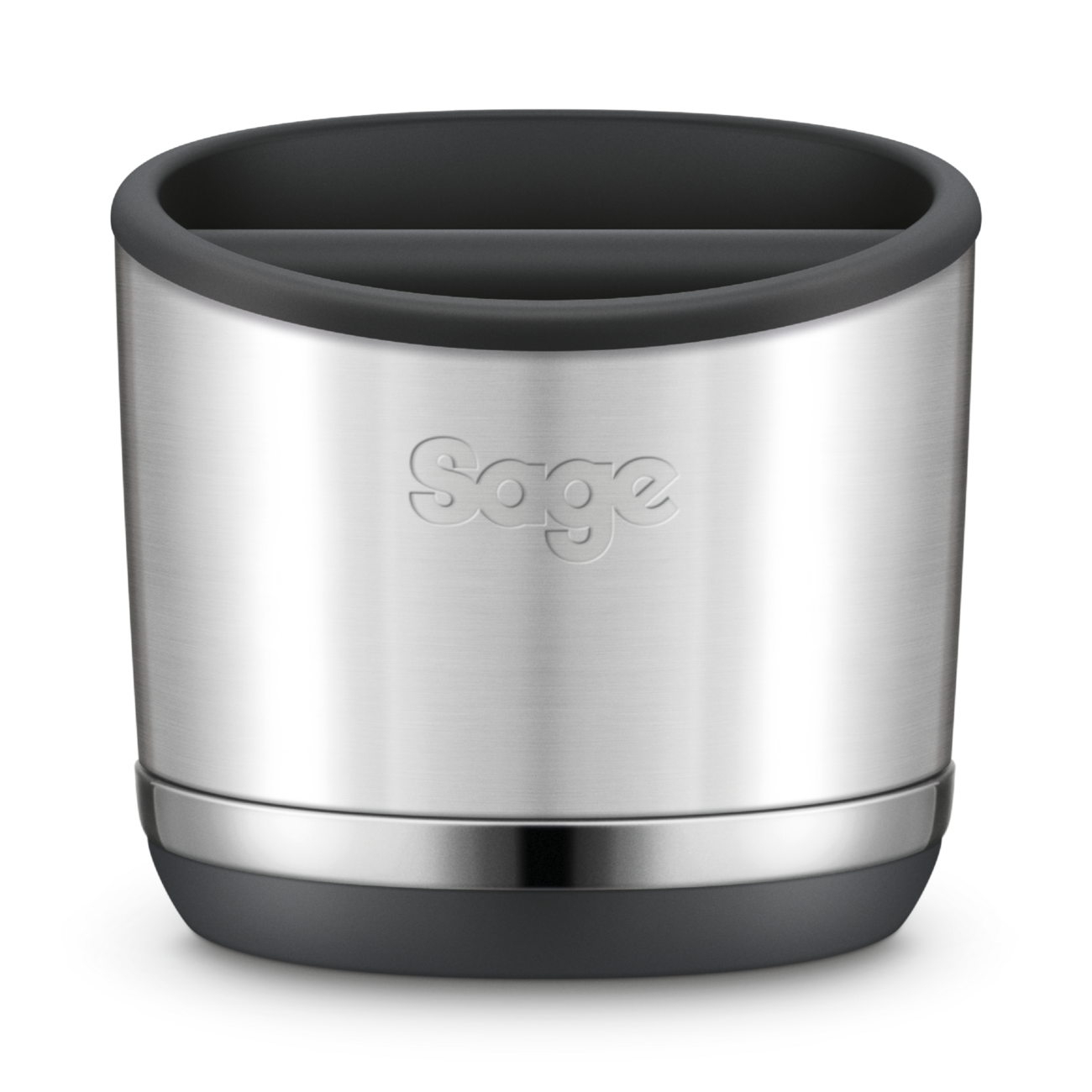 Sage Knock Box 10 in stainless steel
