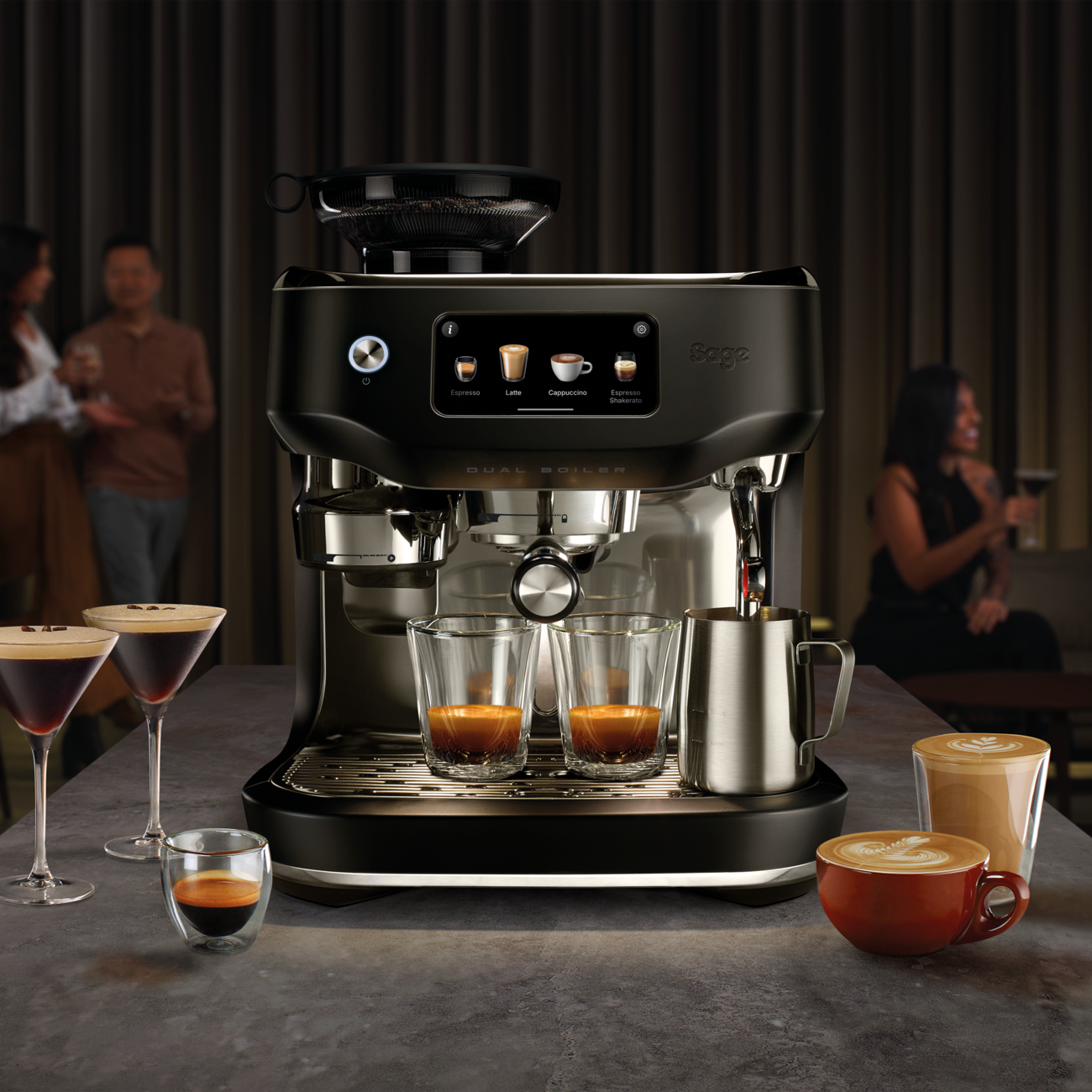Sage Oracle Dual Boiler - Black Truffle
