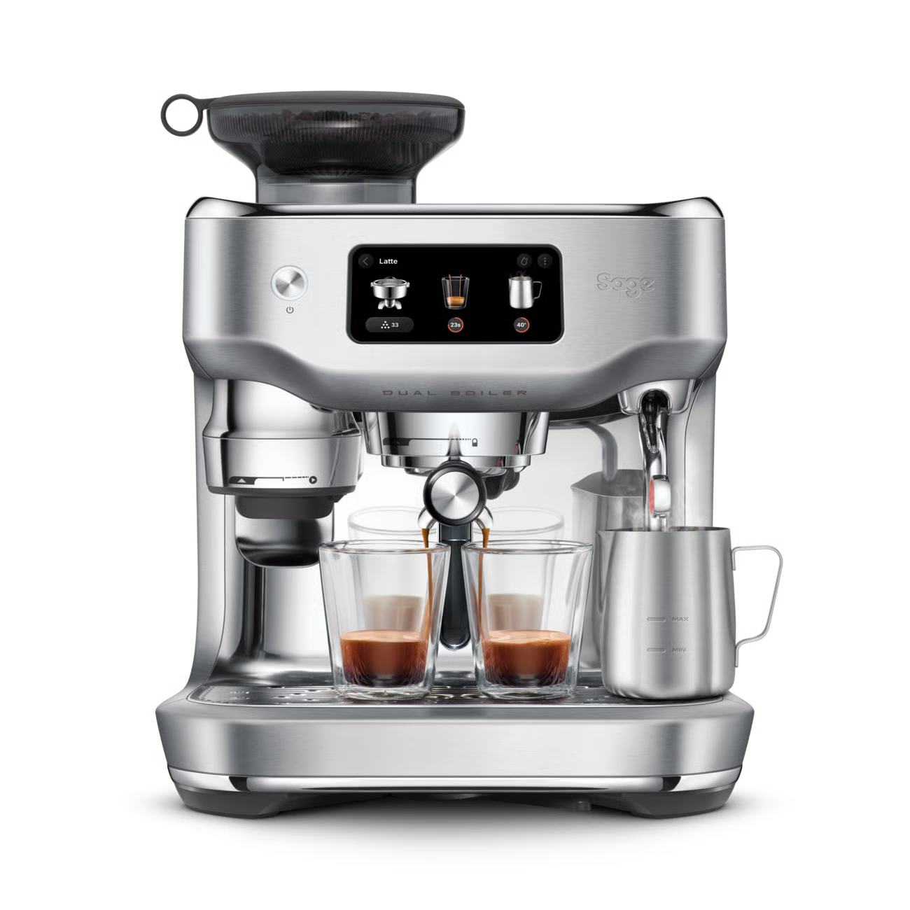 Sage Oracle Dual Boiler espresso machine - Brushed Stainless Steel