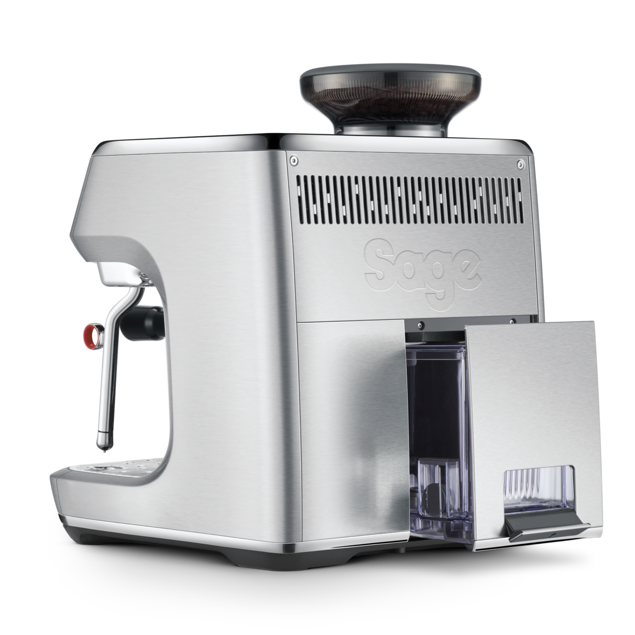 Sage Oracle Dual Boiler - integrated grinder and hopper