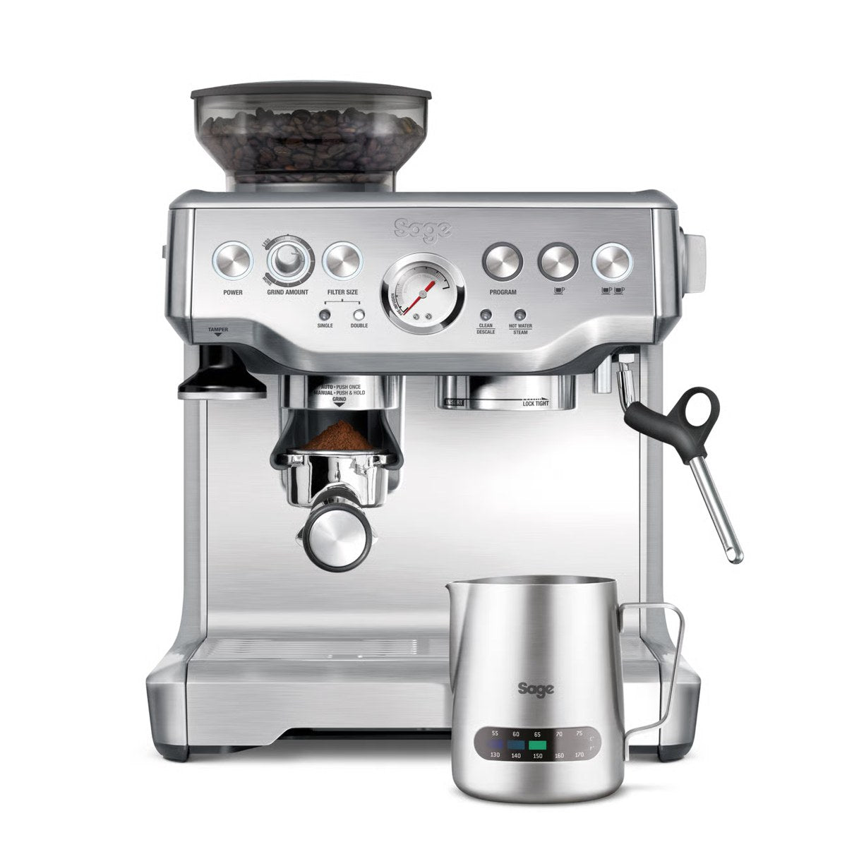 Sage Barista Express espresso machine - Brushed Stainless Steel