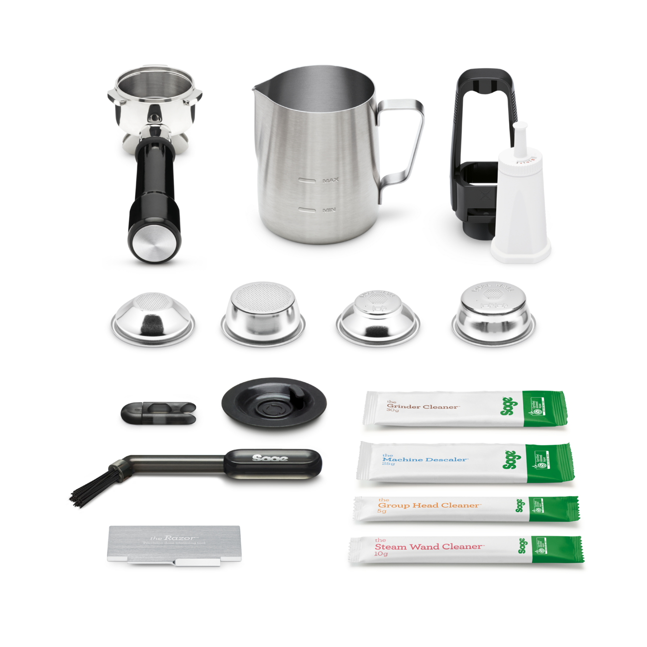 Sage Barista Touch Impress included accessories