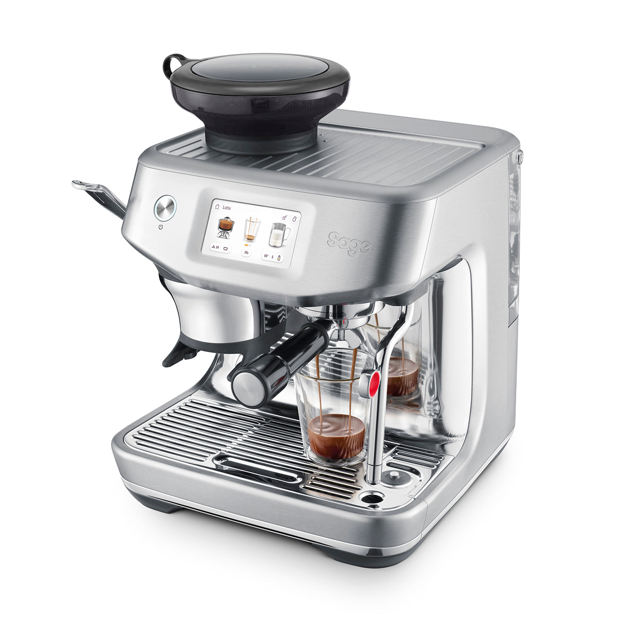 Espresso extraction on the Sage Barista Touch Impress