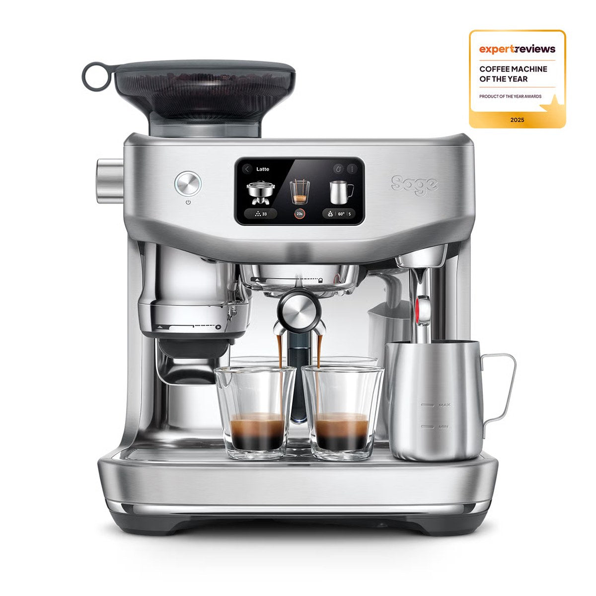 Sage Oracle Jet espresso machine - Brushed Stainless Steel
