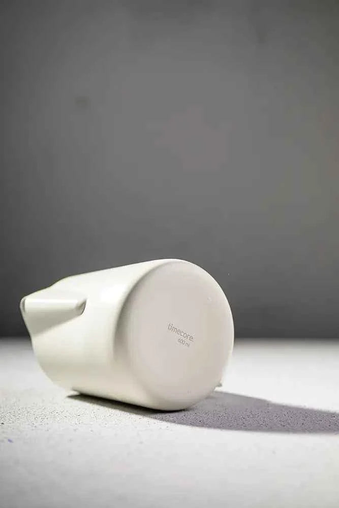 Timecore milk pitcher Ivory Dusk - side view