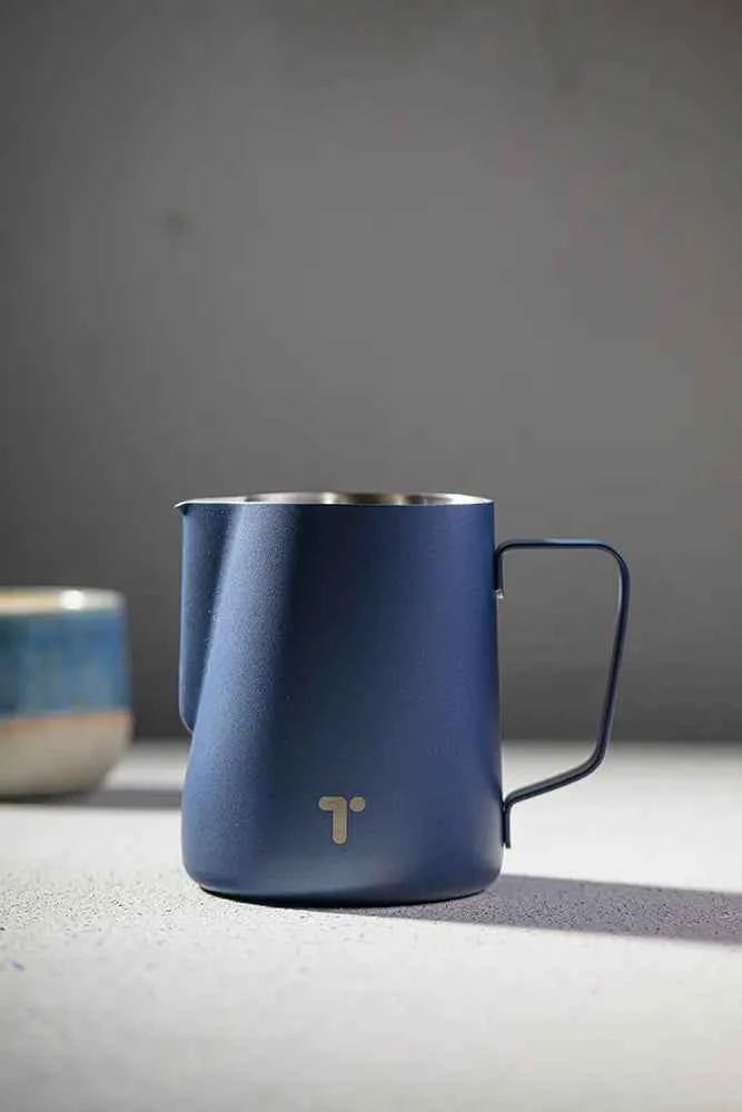Timecore precision milk pitcher - Midnight Steel